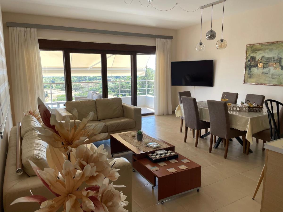 Luxury Rhodian Panorama Apartman Ixiá Kültér fotó